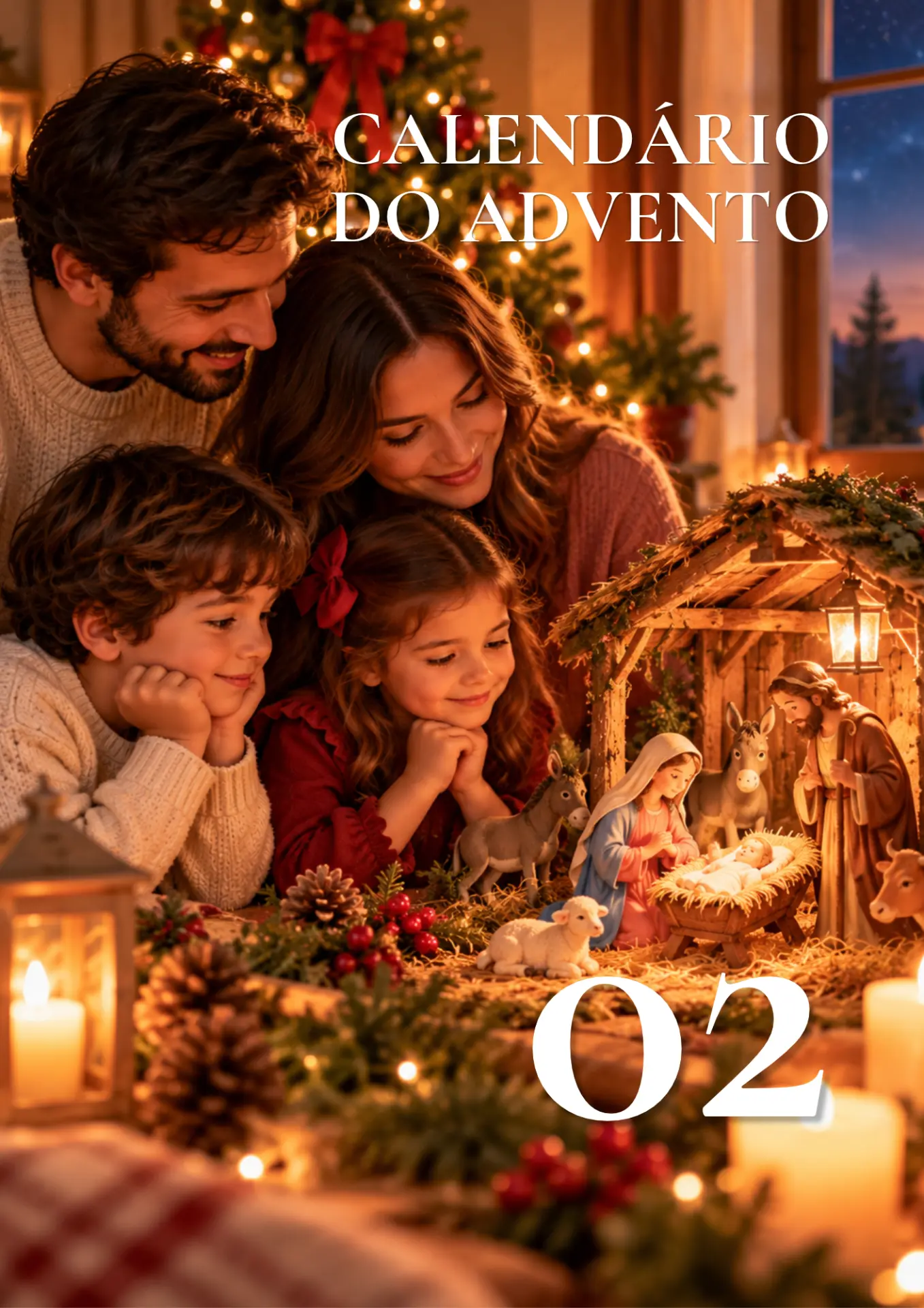 Página do módulo Calendário do Advento